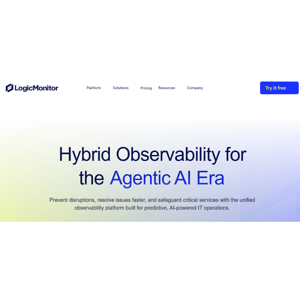 LogicMonitor – AI-Powered Hybrid IT Observability & Monitoring