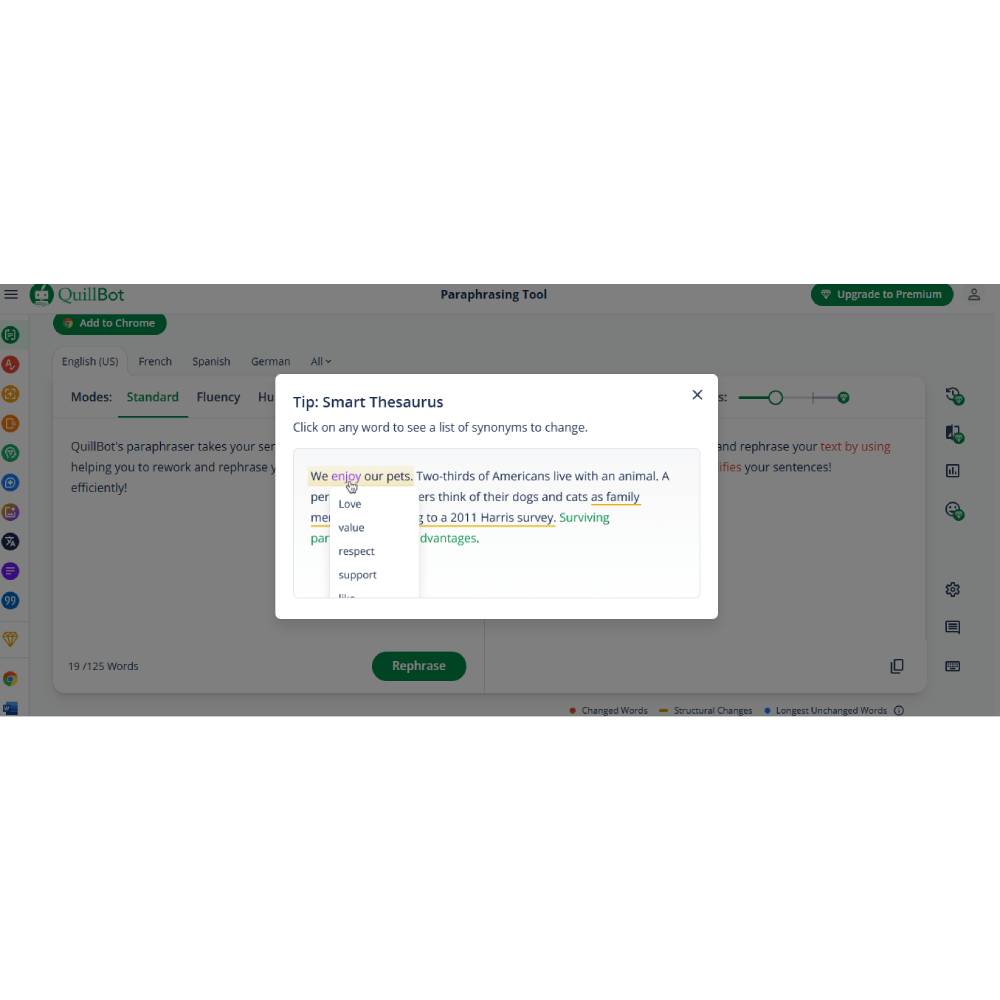 QuillBot – AI Writing, Paraphrasing, and Language Enhancement Assistant