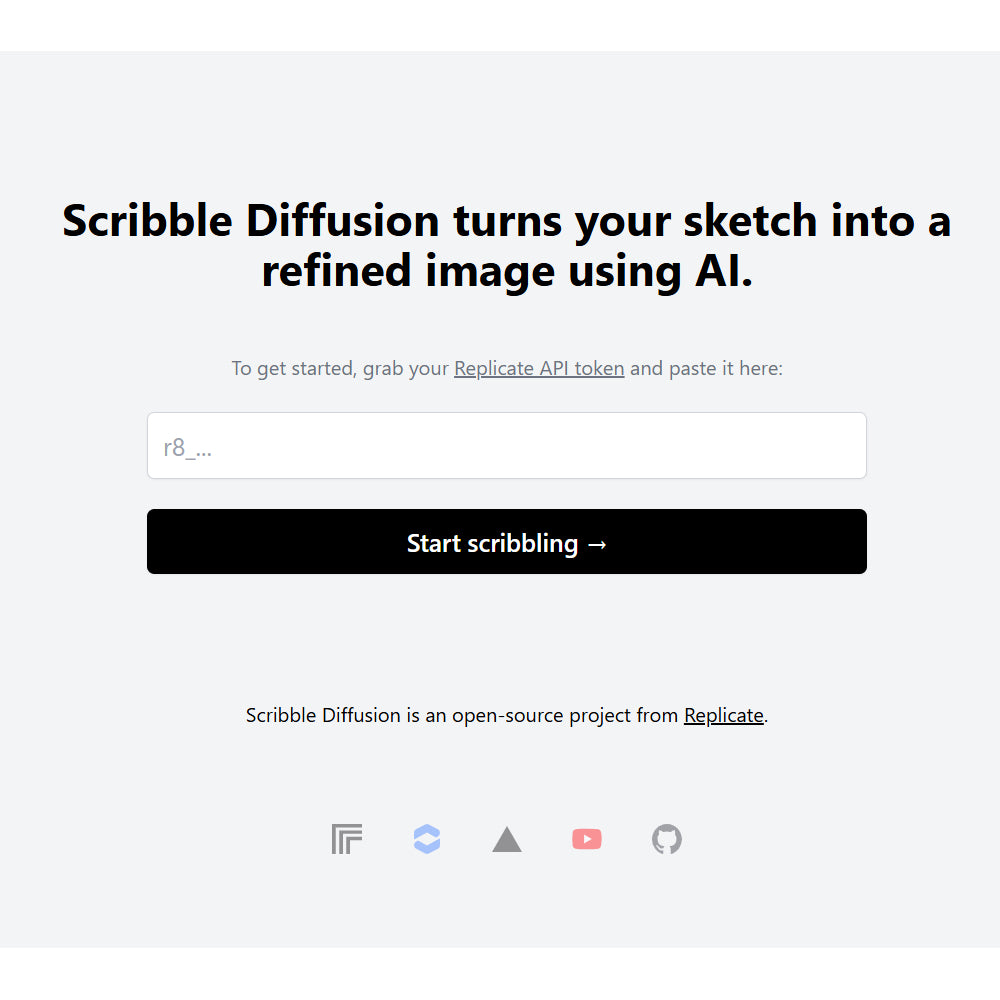 Scribble Diffusion – AI-Powered Sketch-to-Art Creator
