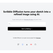 Scribble Diffusion – AI-Powered Sketch-to-Art Creator