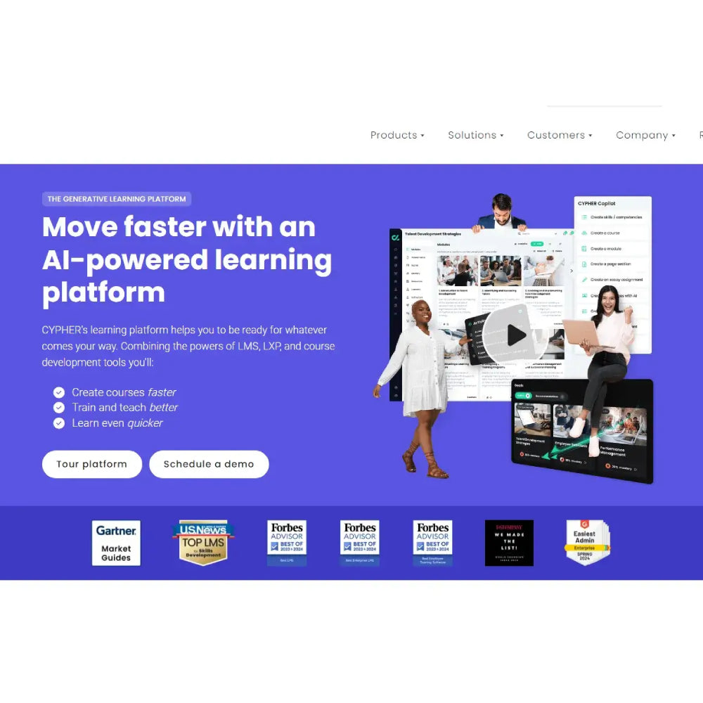 CYPHER Learning – AI-Powered Learning Management System