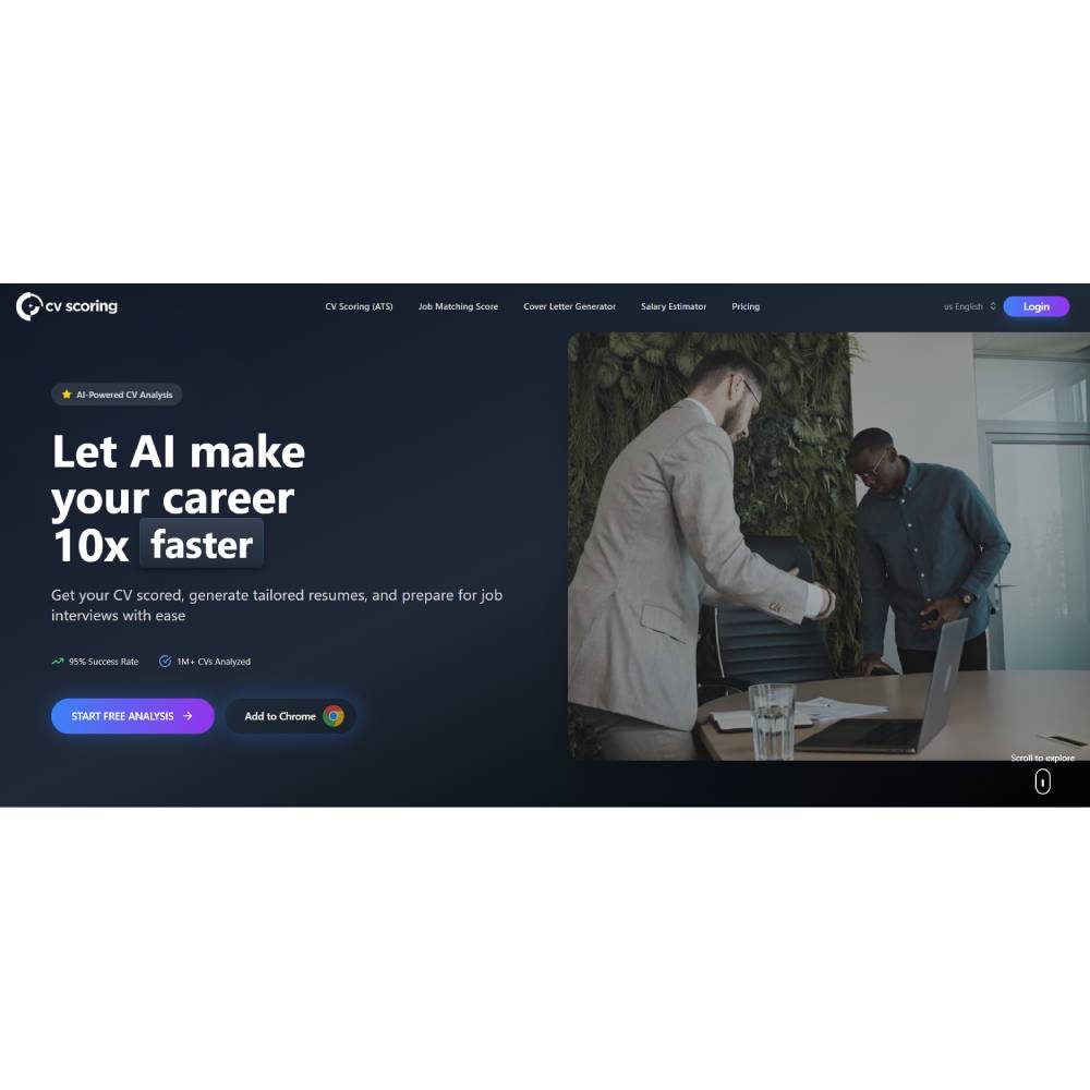 CVScoring — AI Resume Analysis and Job Match Evaluation Platform