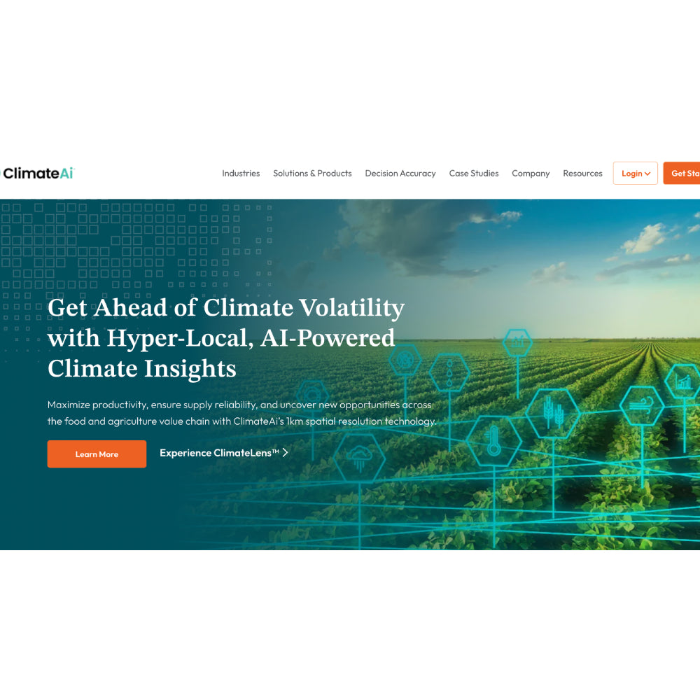 ClimateAi – AI-Powered Climate Risk Intelligence for Supply Chains