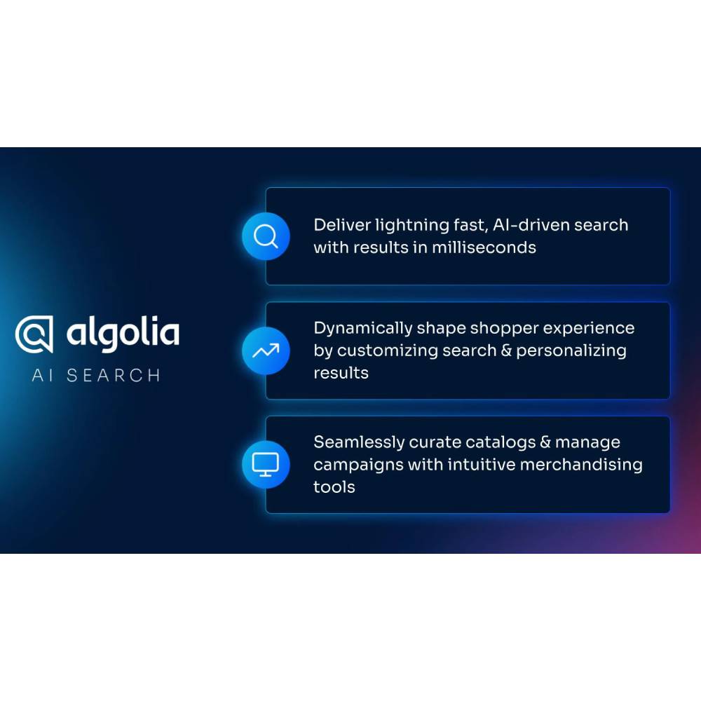 Algolia NeuralSearch – AI-Powered Search and Discovery Platform