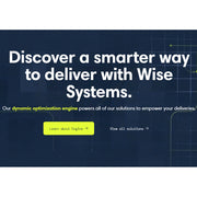 Wise Systems – AI-Powered Last-Mile Delivery & Fleet Optimization Platform