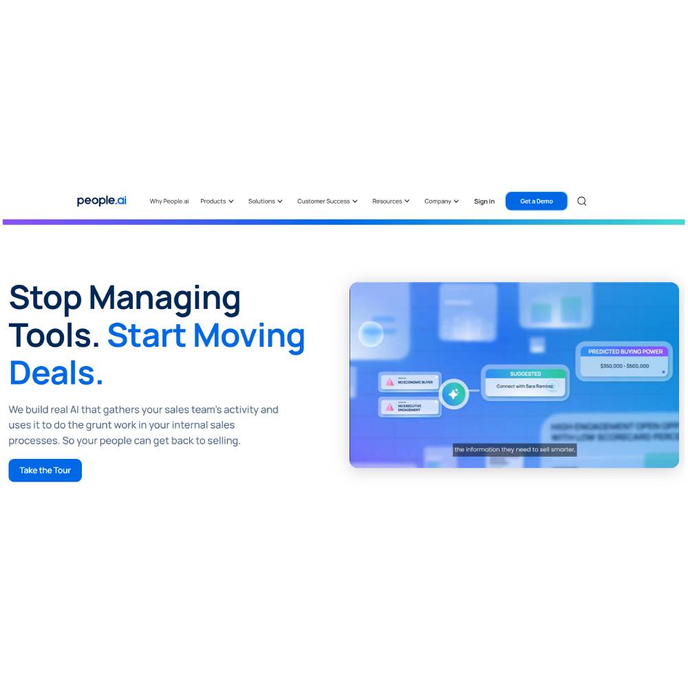 People.ai – Revenue Intelligence & Sales GTM Intelligence Platform