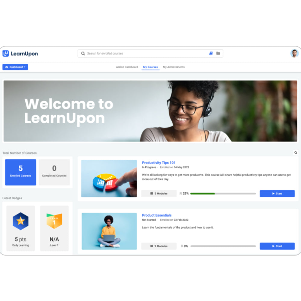 LearnUpon – AI-Powered Corporate Learning Management System