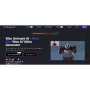 Wan Animate AI – AI Image-to-Video & Animation Generator