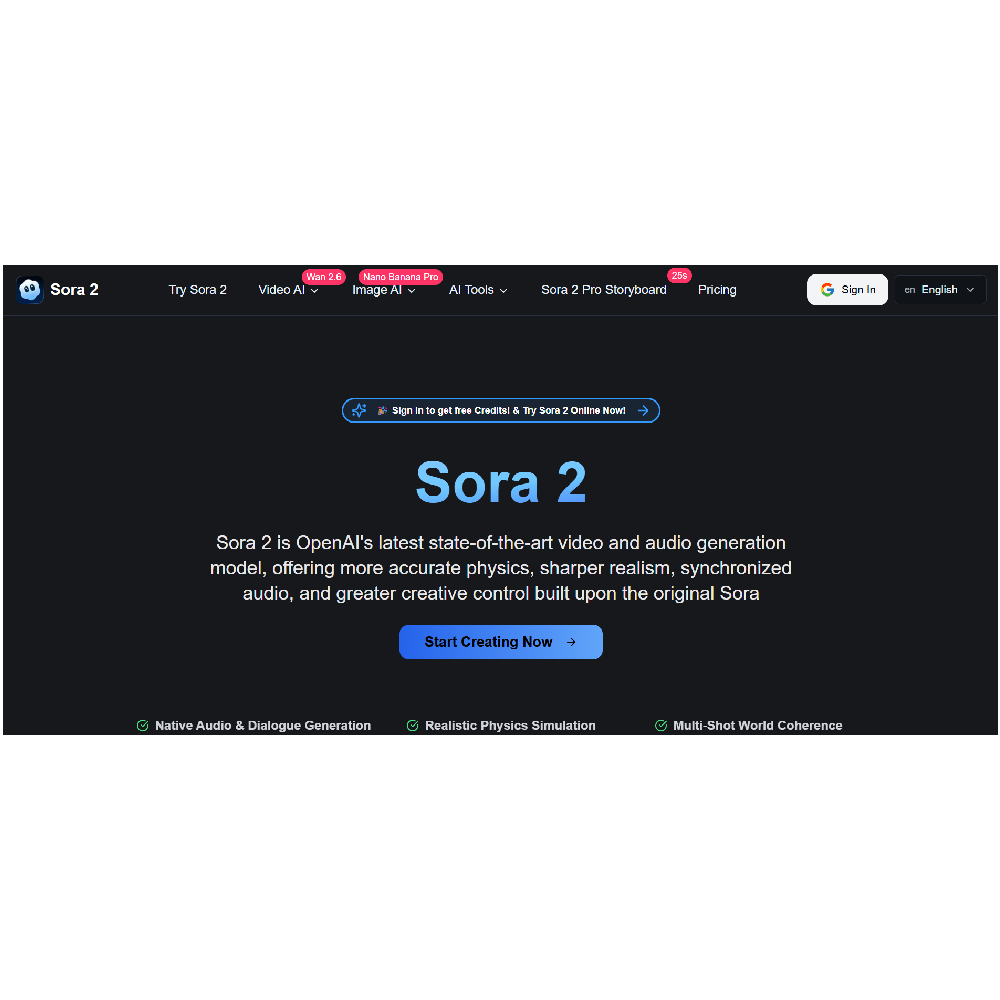 Sora 2