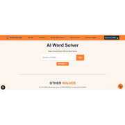 AIWordSolver – Intelligent Word Problem Solving and Language Reasoning AI
