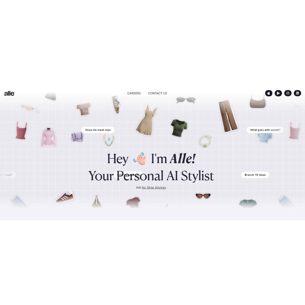 Alle – Conversational AI Stylist for Outfit Discovery & Instant Shopping