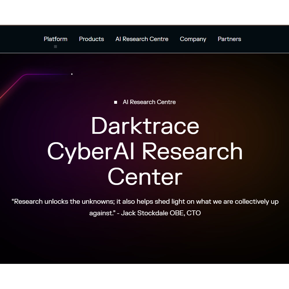 Darktrace – AI-Powered Cybersecurity & Threat Detection