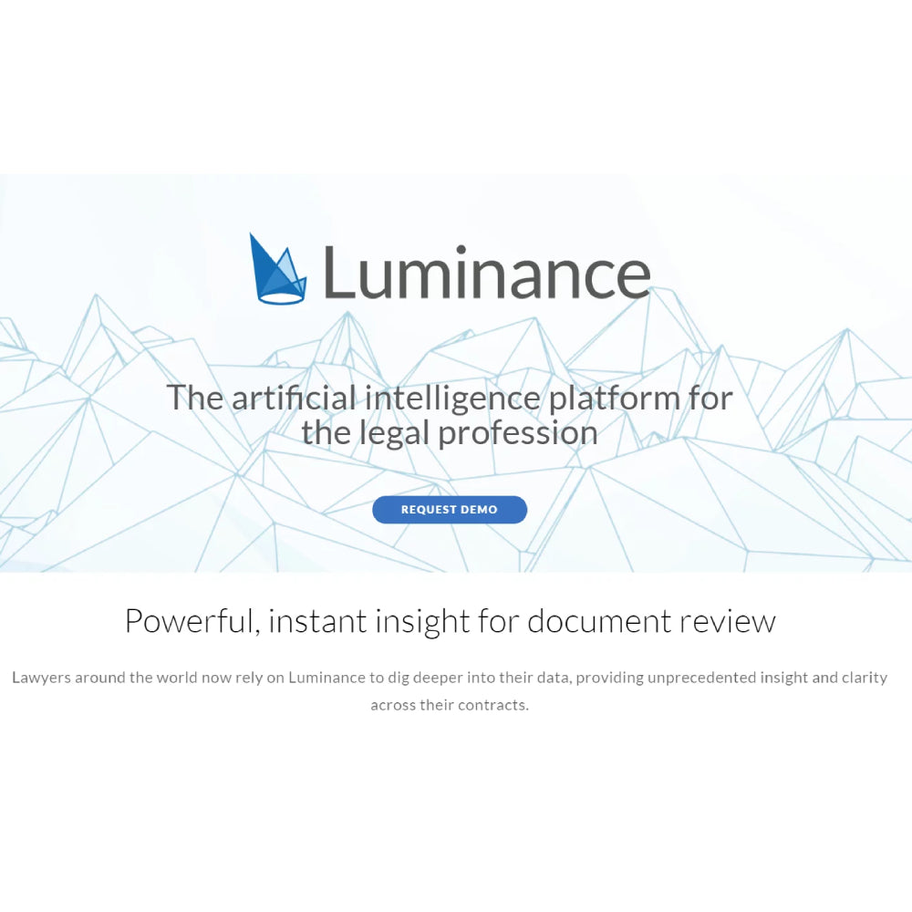 Luminance – AI-Powered Legal Document & Contract Management