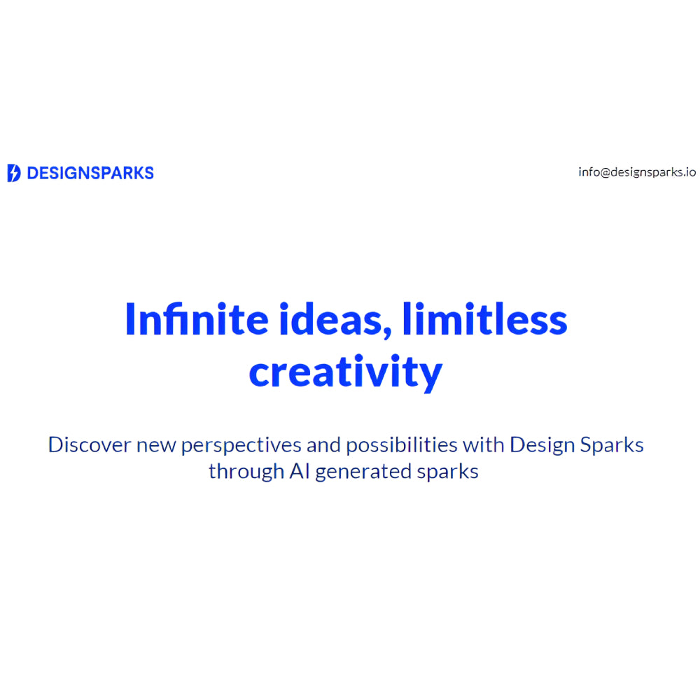 Design Sparks – AI-Powered Creative Ideation for Designers