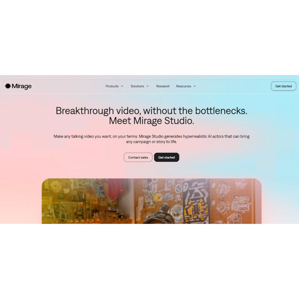 Mirage – AI-Powered Video Generation & Editing Platform
