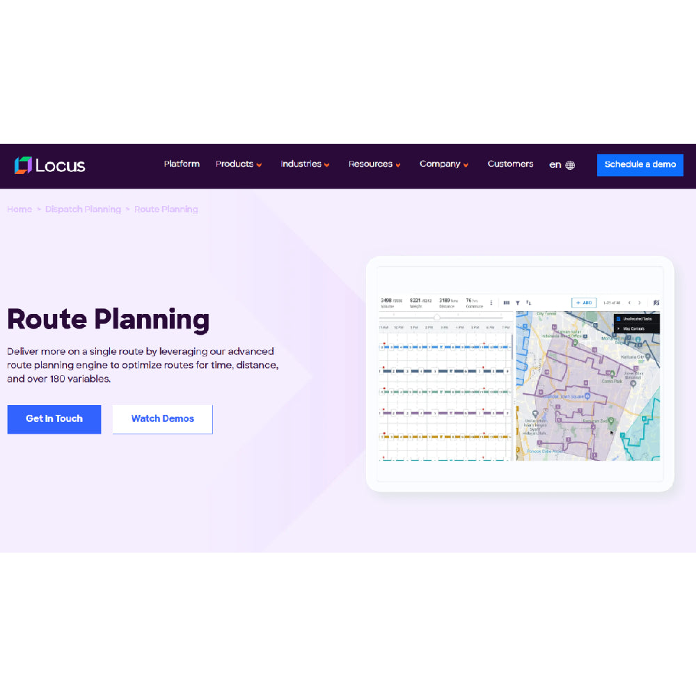Locus – AI-Powered Sustainable Logistics Platform
