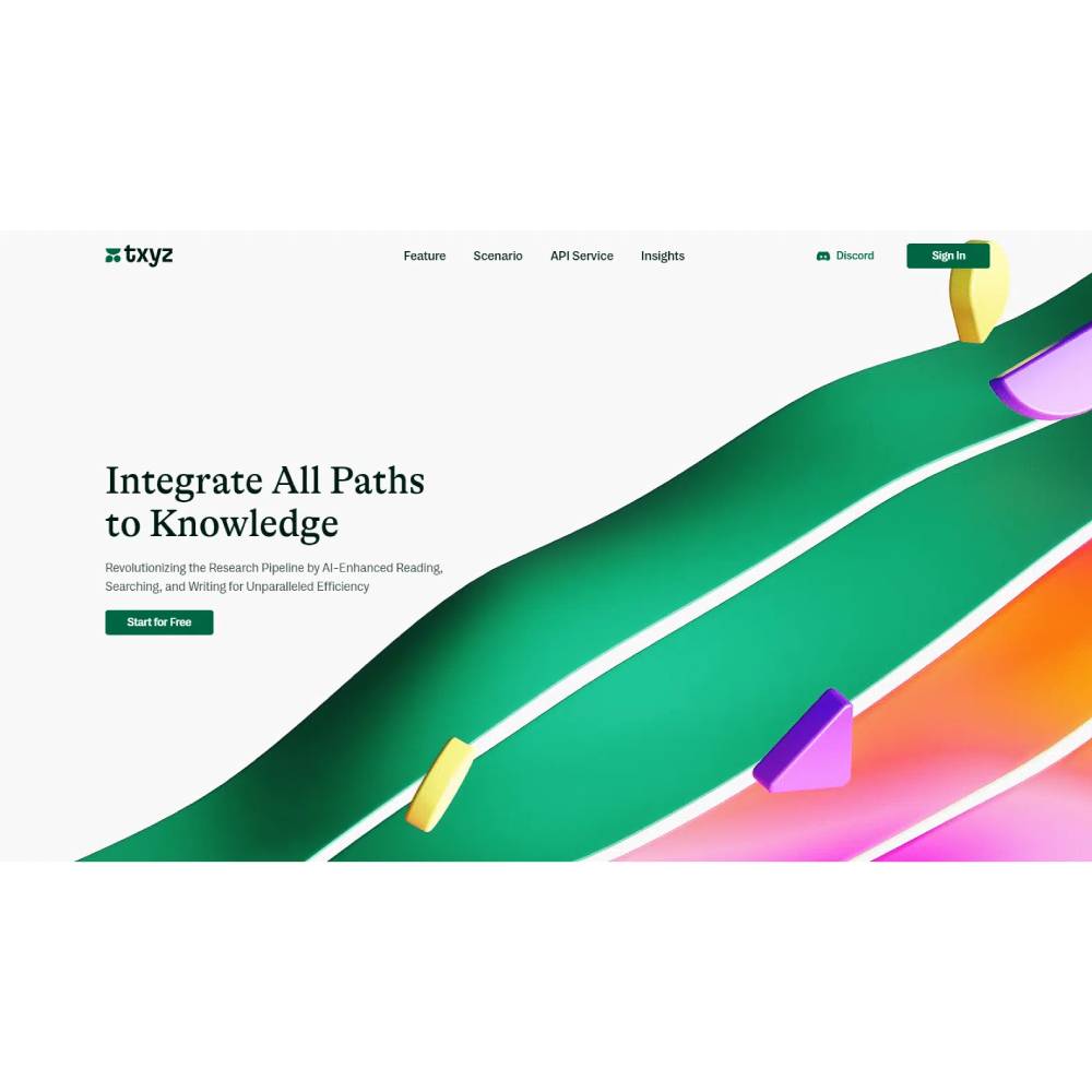 TXYZ — AI Research Assistant & Knowledge Platform