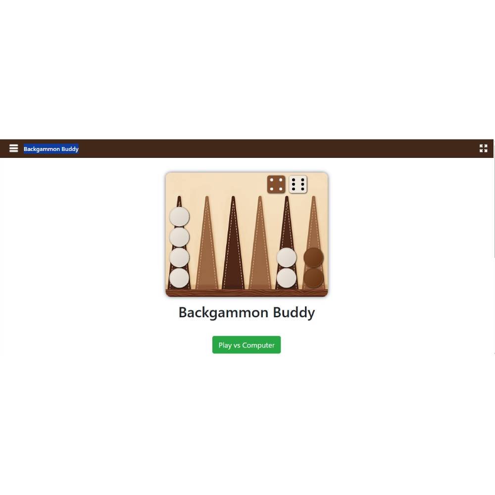 Backgammon Buddy – AI Backgammon Coach and Strategy Assistant