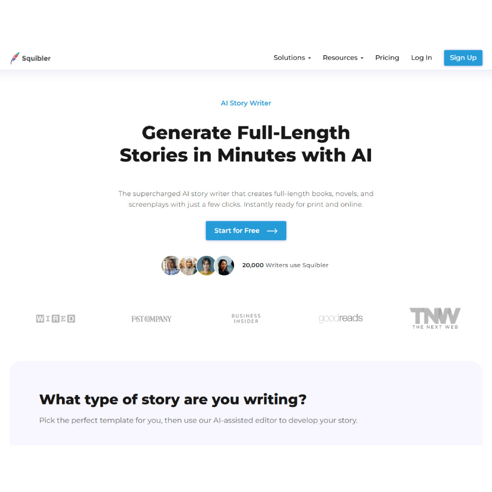 Squibler – AI Writing & Storytelling Platform