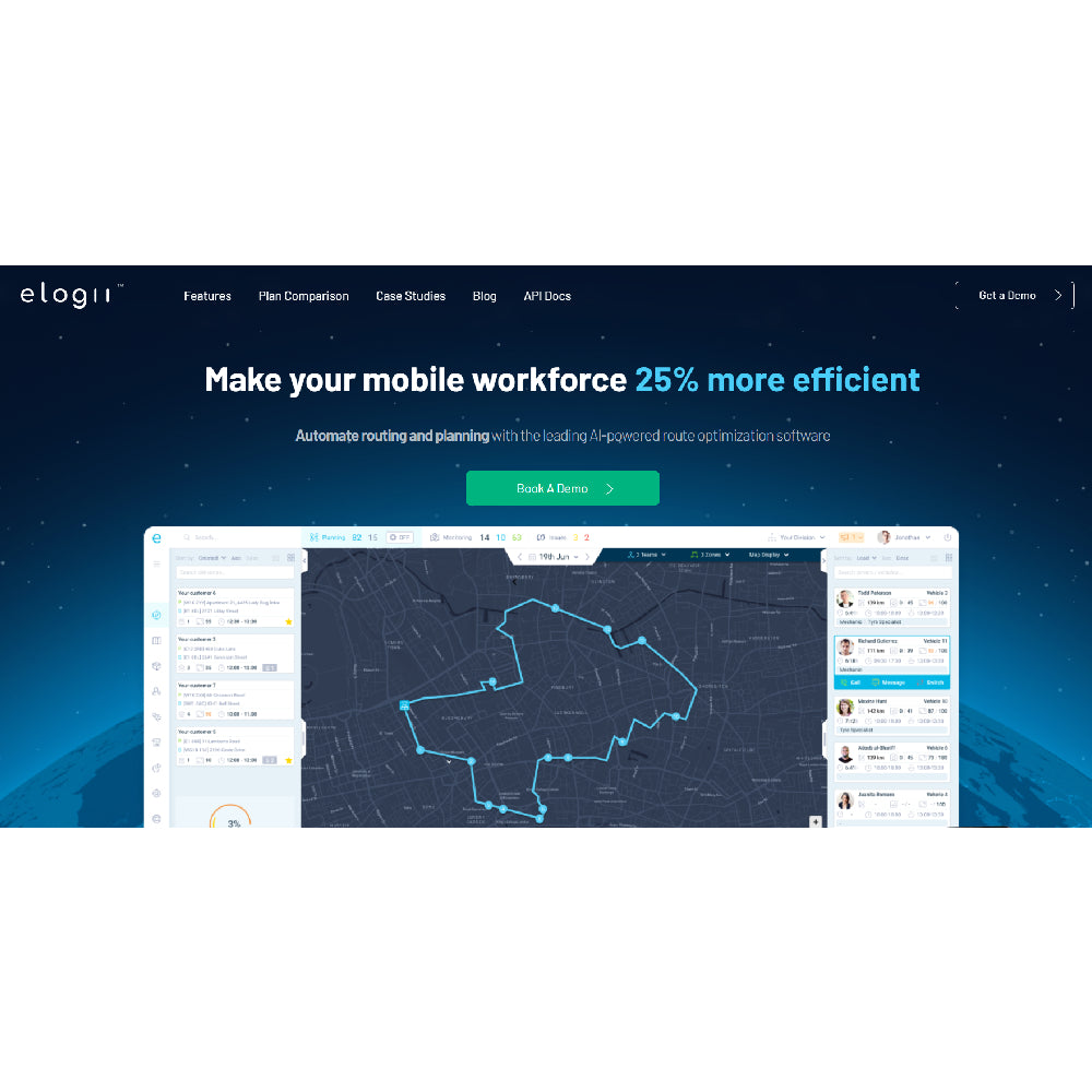 eLogii – AI-Powered Sustainable Logistics Platform