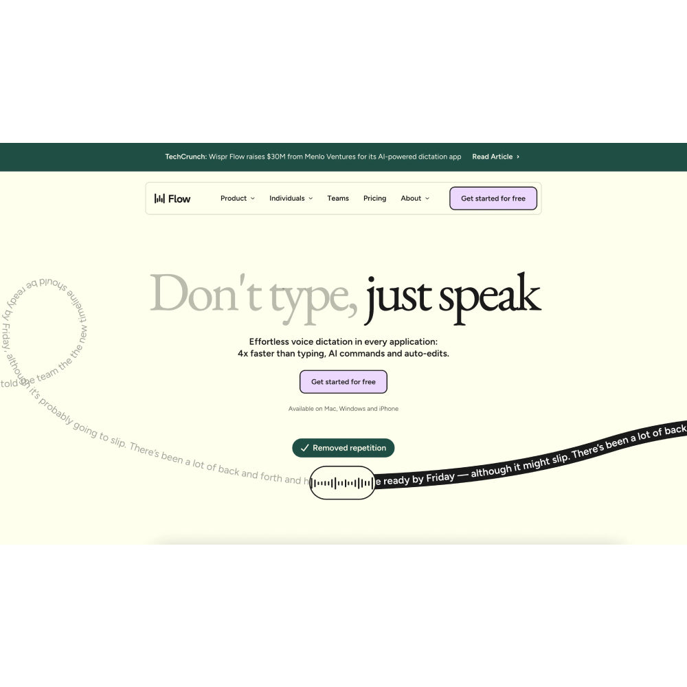 Wispr Flow – AI-Powered Voice Dictation Tool