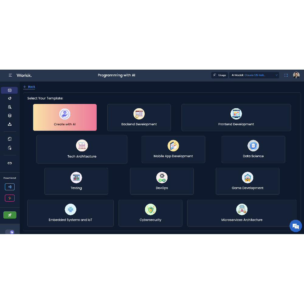 Workik AI – AI-Powered No-Code Mobile App Development
