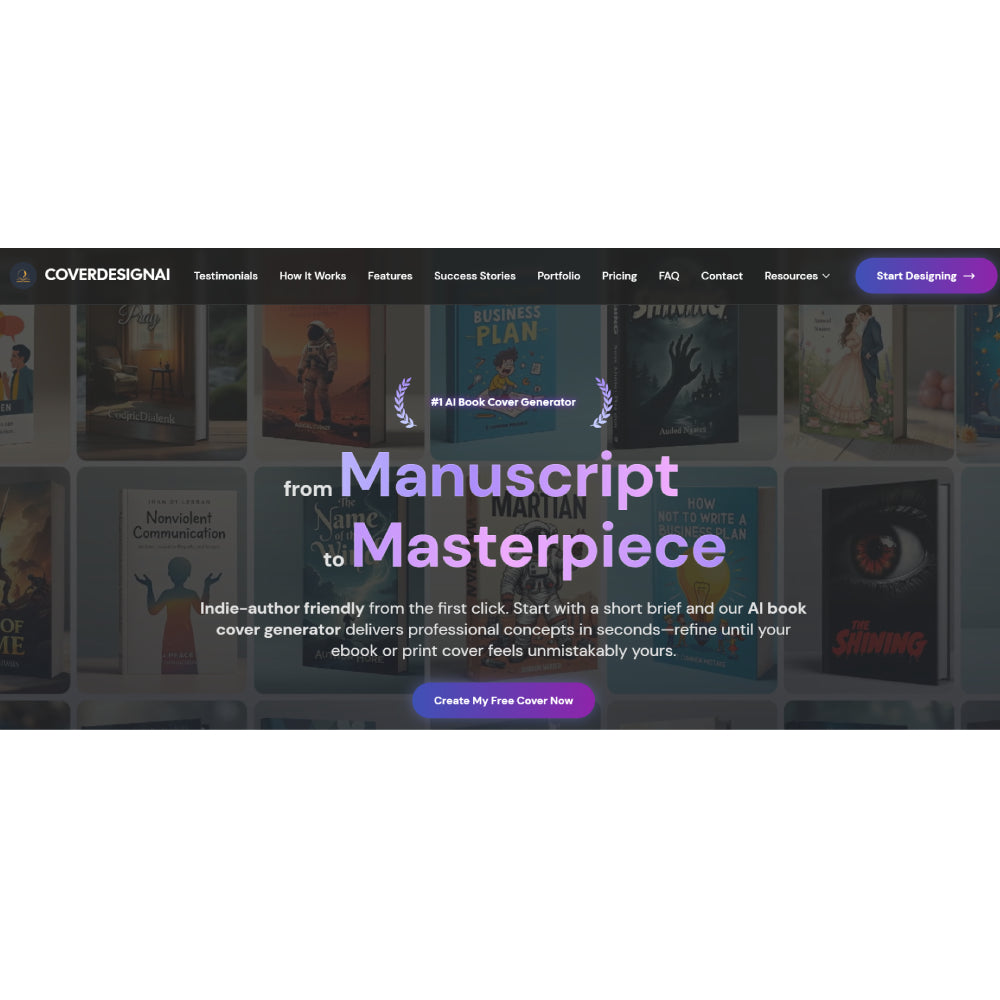 CoverDesignAI – AI-Powered Book Cover Design Platform