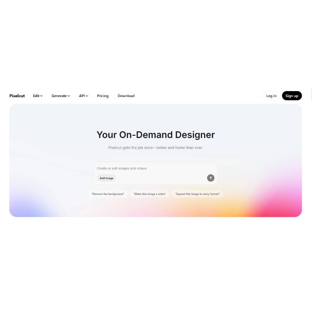 Pixelcut – AI Photo Editing and Background Removal for E-commerce & Marketing