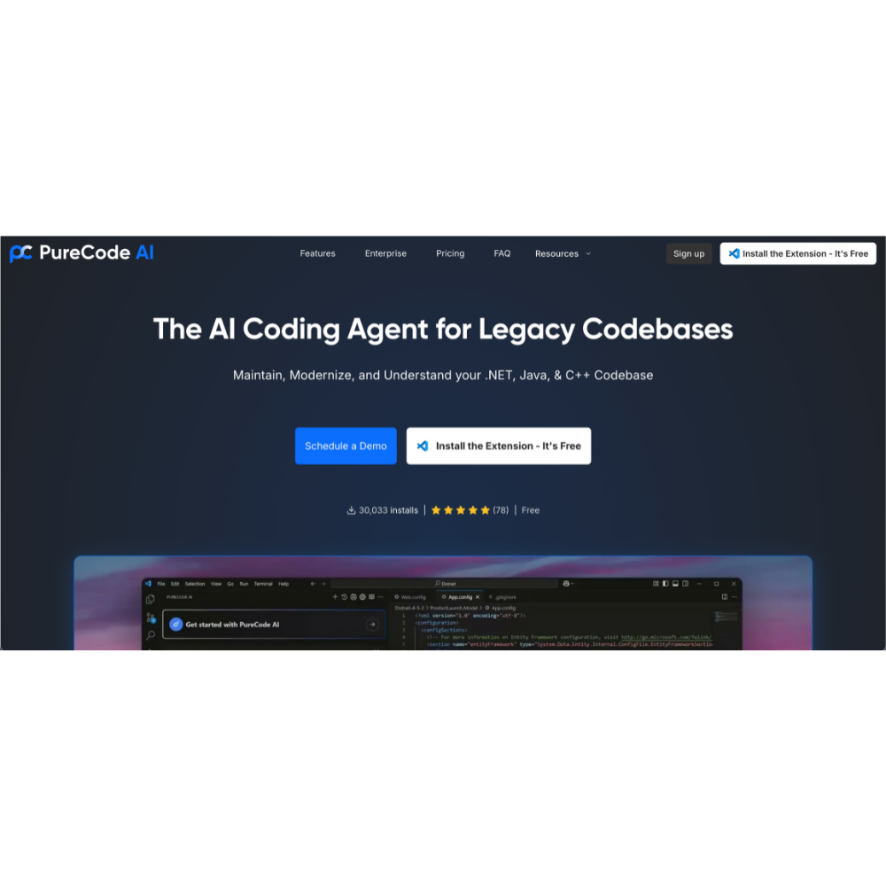 PureCode AI – AI Coding Assistant & Developer Productivity Tool