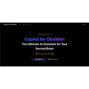Obsidian Copilot – AI-Powered Personal Knowledge Management Assistant