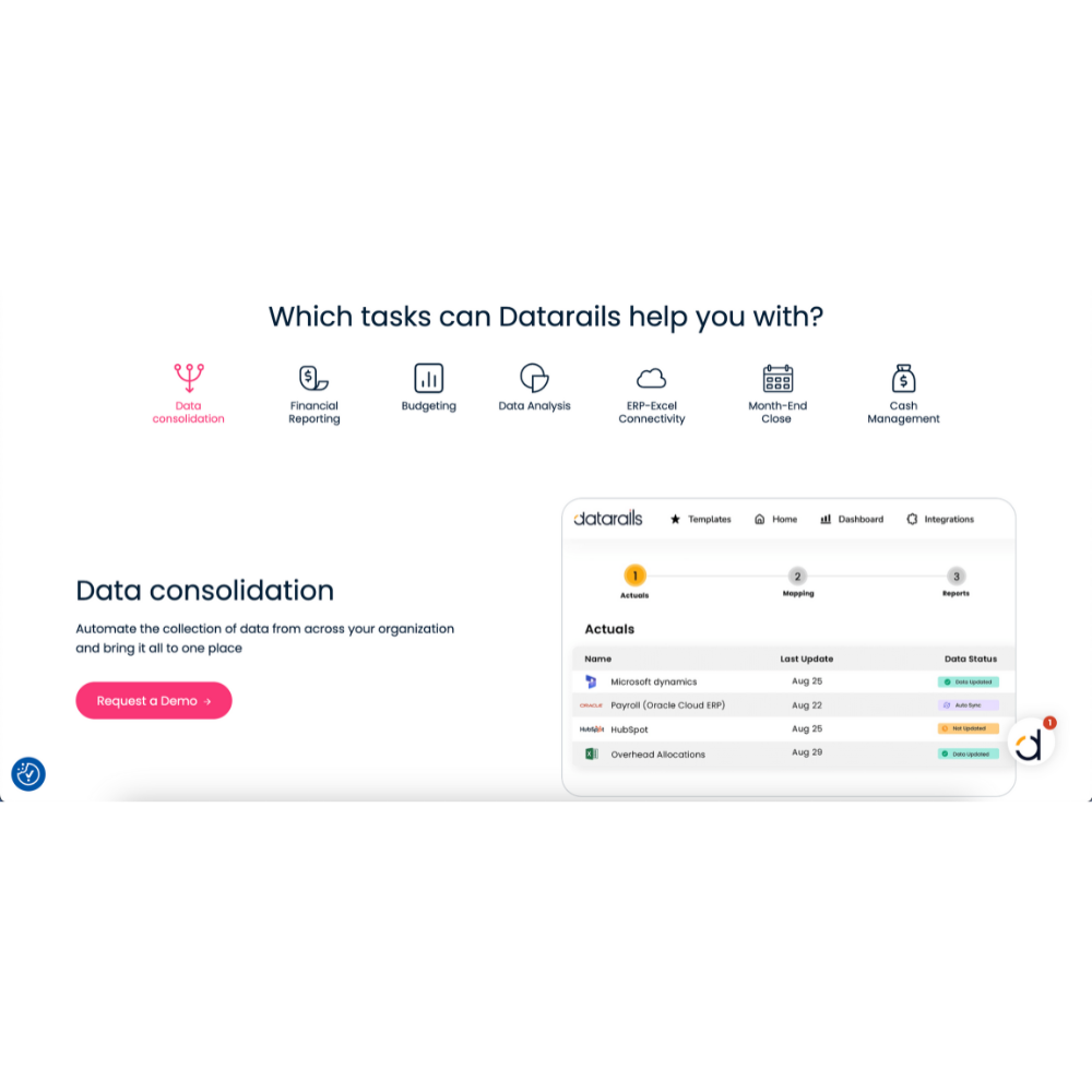 Datarails – AI Financial Planning & Analysis Platform