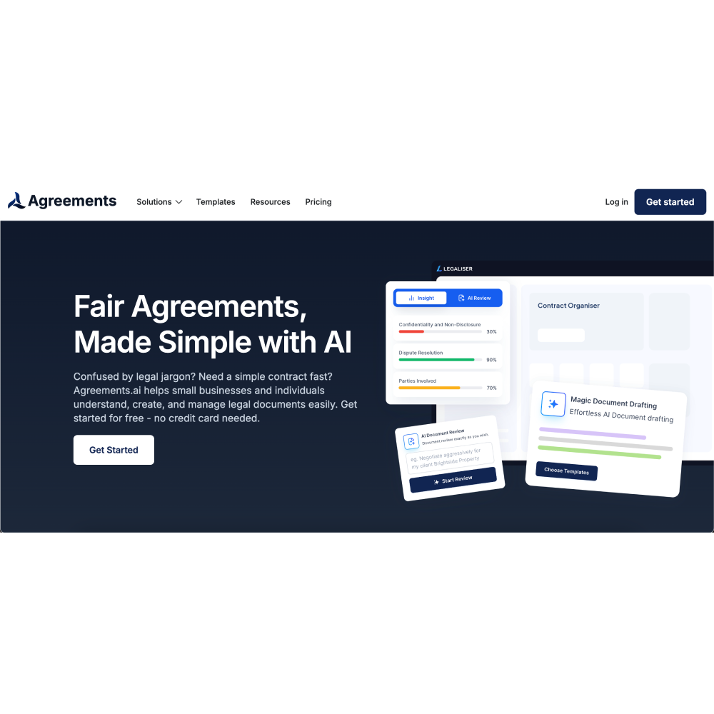 Legaliser – AI-Powered Contract & Document Analysis Platform