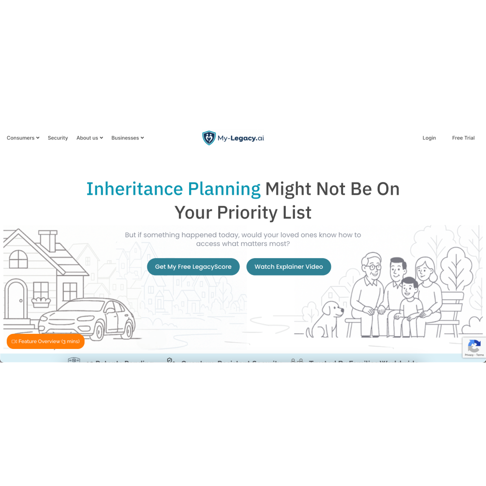 My-Legacy.ai – AI-Powered Estate Planning Made Simple
