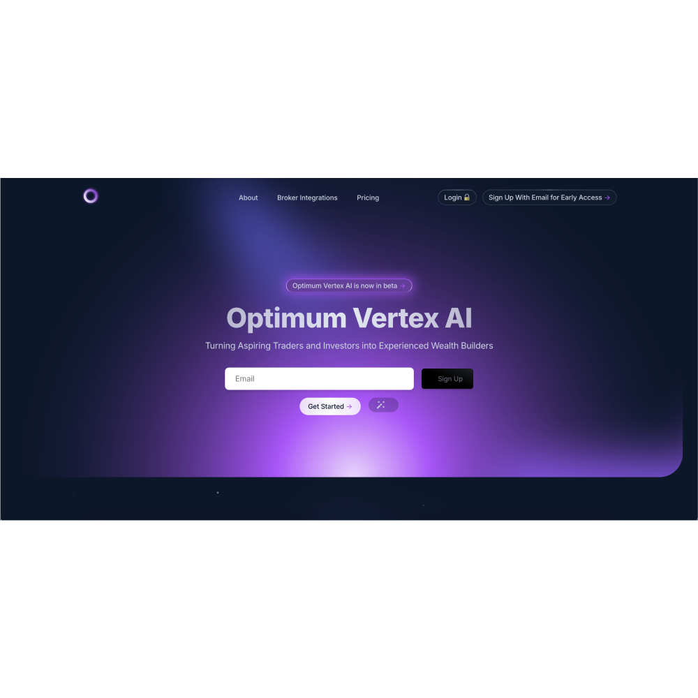 Optimum Vertex AI – AI-Powered Trading & Investment Platform