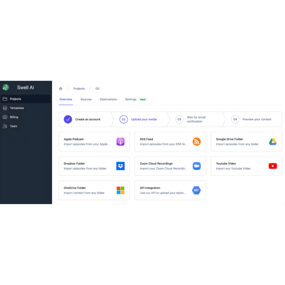 Swell AI – AI Content Repurposing for Audio & Video