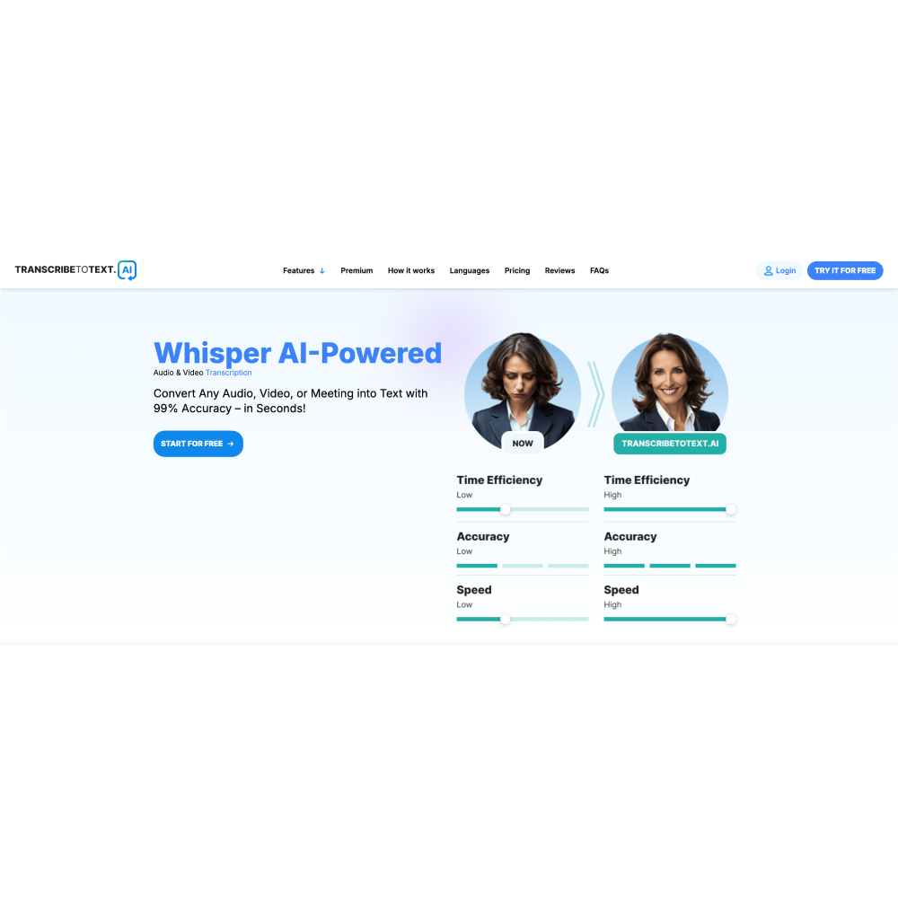 TranscribeToText – AI Audio & Video Transcription Made Easy