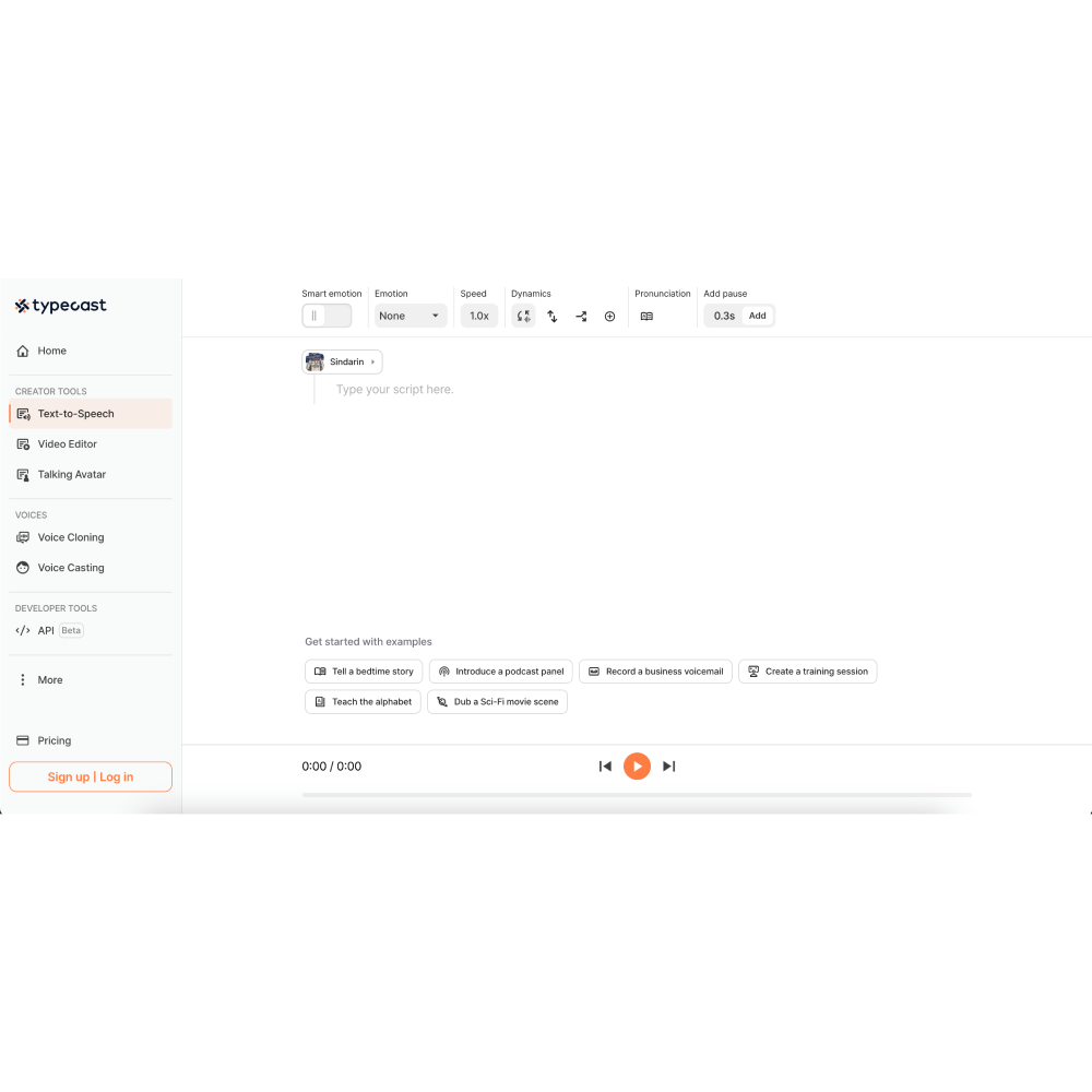 Typecast – AI Voice Generator & Text-to-Speech Platform
