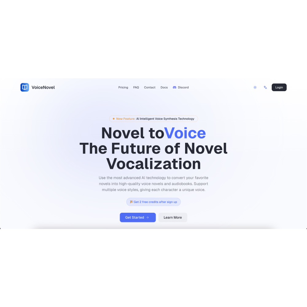 VoiceNovel – AI Text-to-Speech for Immersive Voice-Novel Experiences