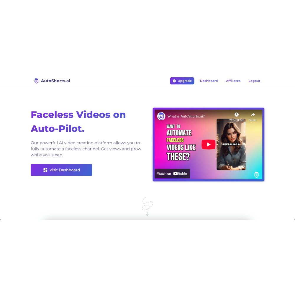 AutoShorts AI – AI-Powered Short Video Generator