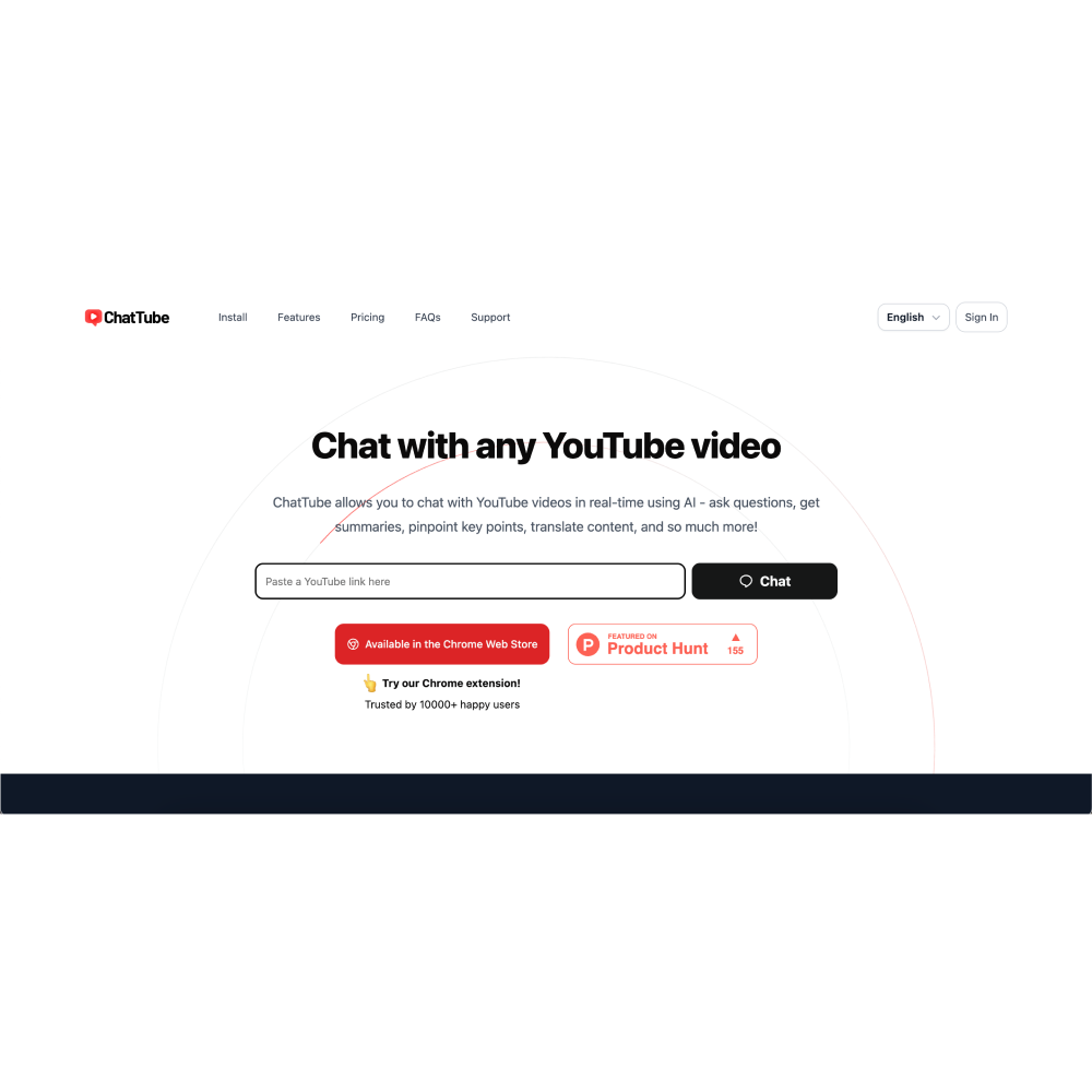 ChatTube – AI-Powered Video Interaction Tool