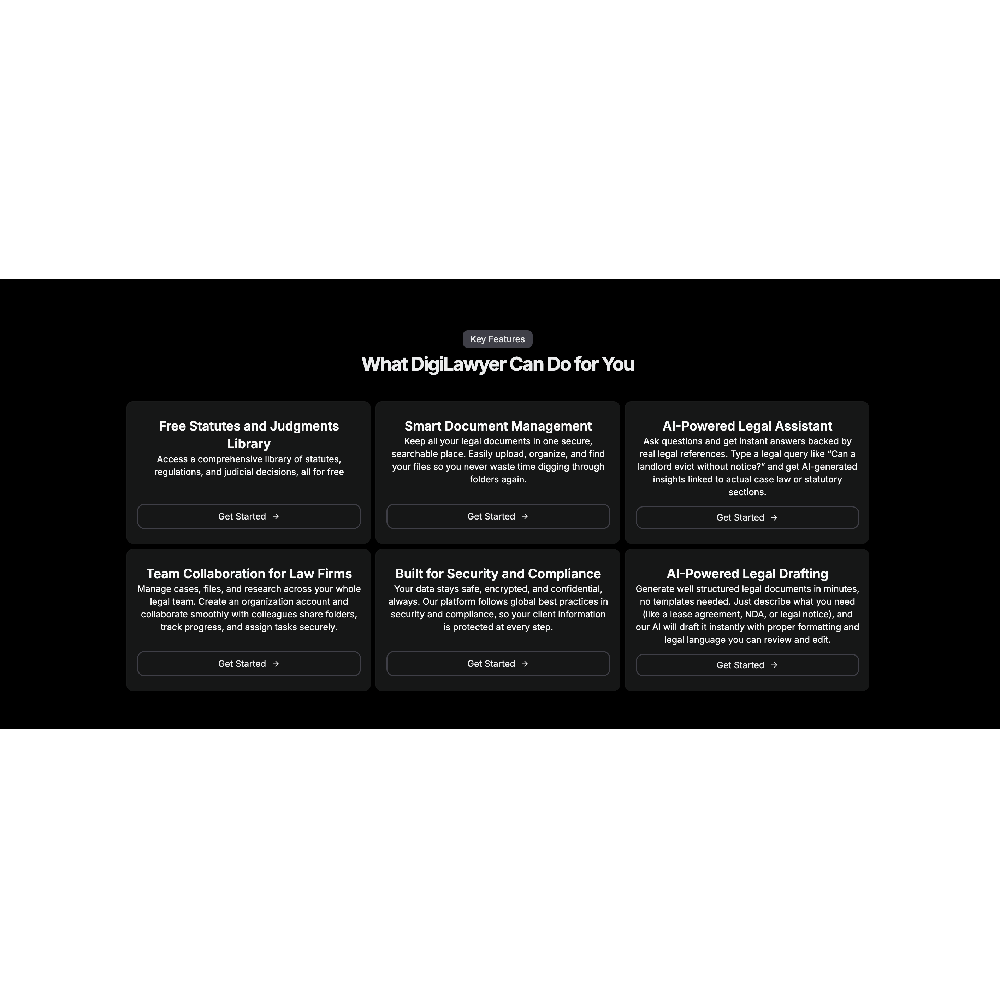 DigiLawyer – AI Legal Assistant for Smart Legal Solutions