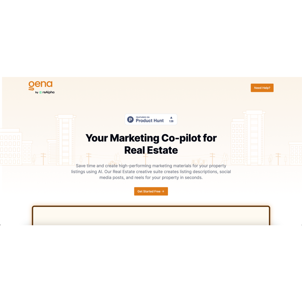 GenA – AI Real Estate Marketing Tool