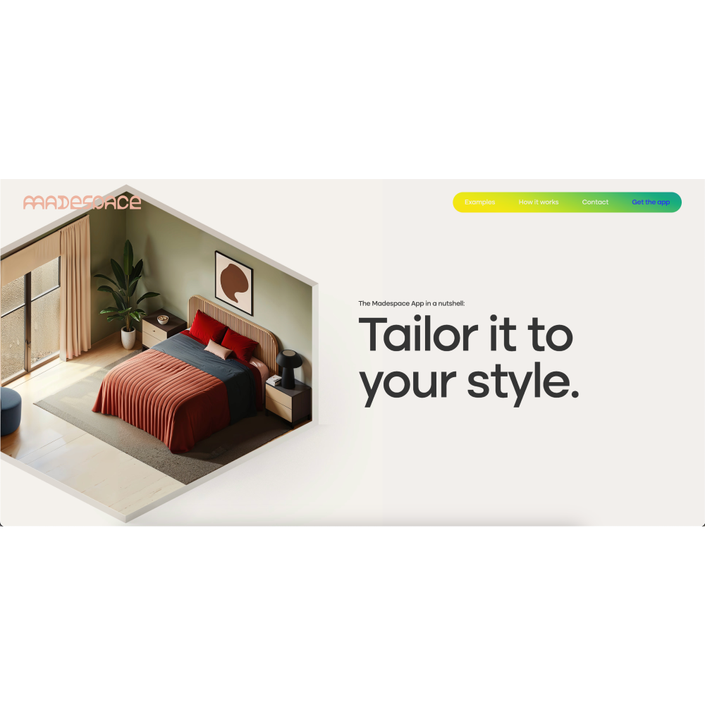Madespace – AI-Powered Interior Design Tool
