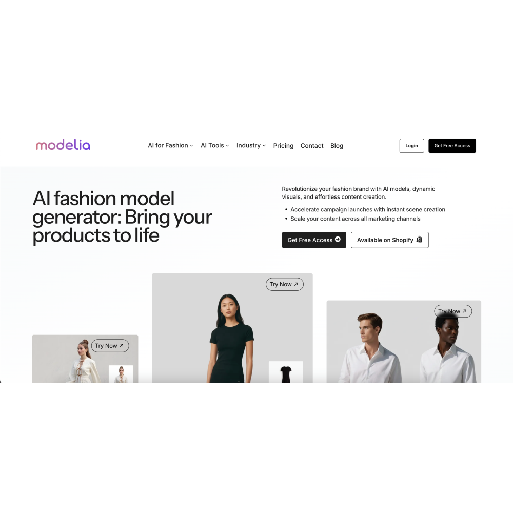 Modelia – AI Fashion Model & Virtual Try-On Platform