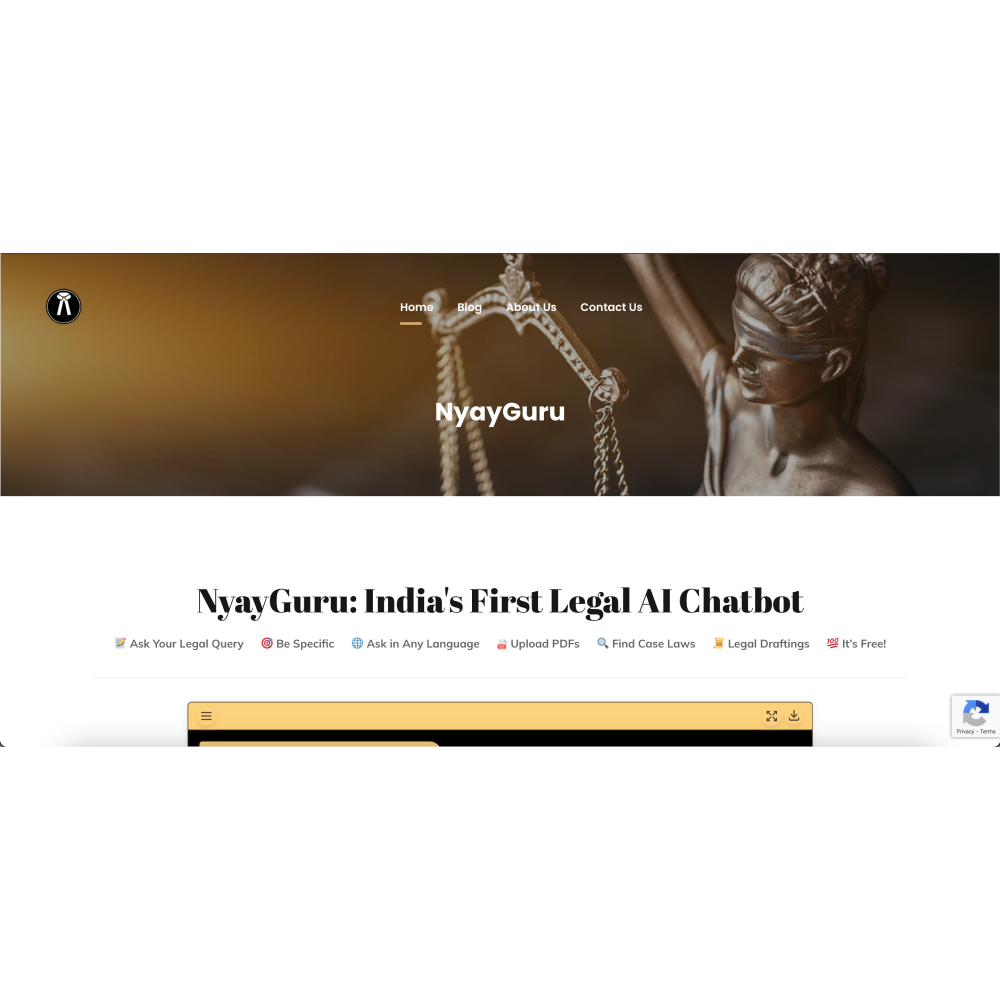 Nyay Guru – AI Legal Assistant for Instant Legal Guidance