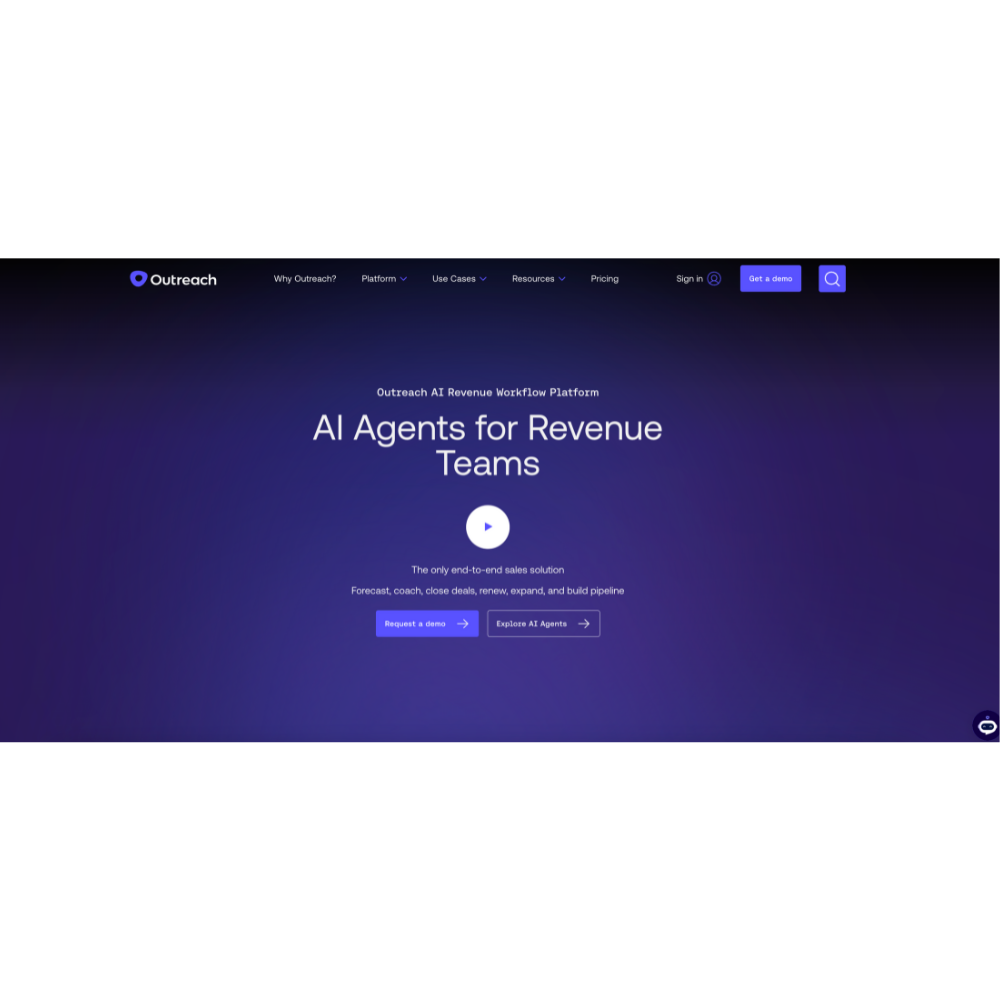 Outreach – AI Sales Engagement & Revenue Acceleration Platform