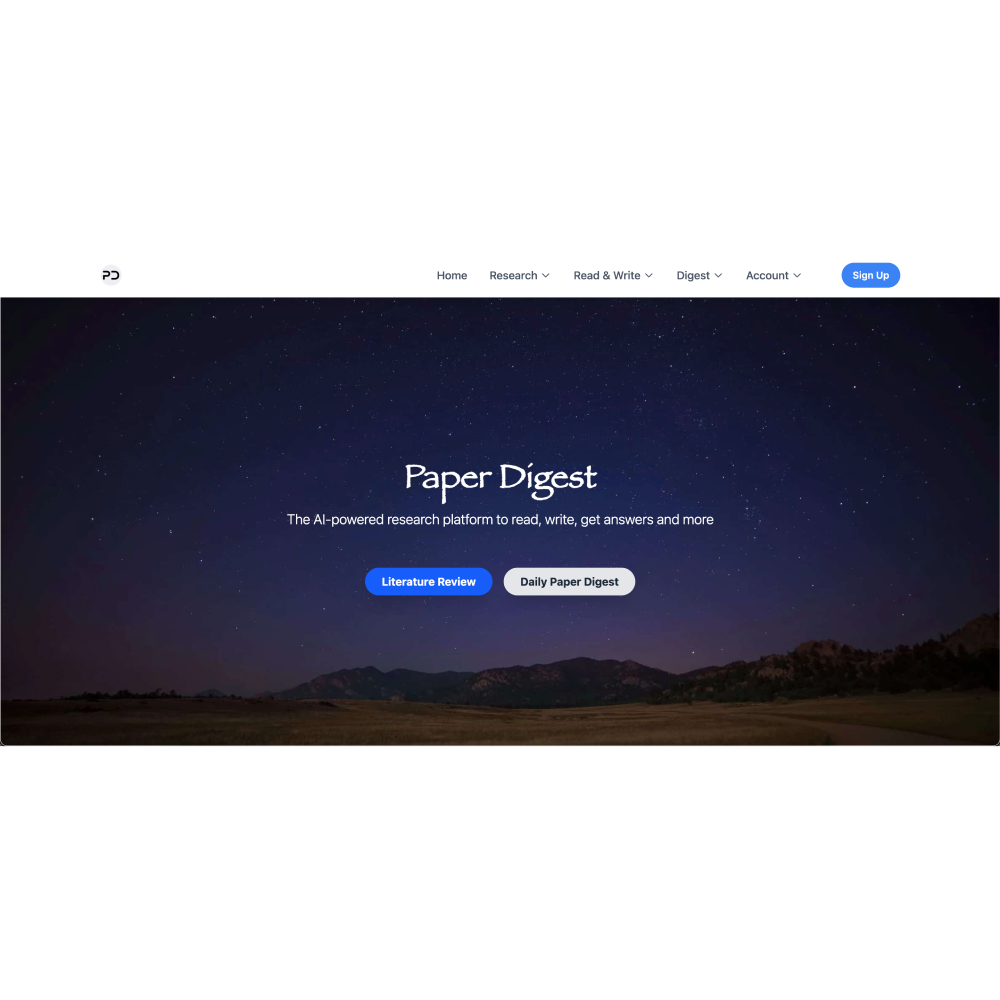 Paper Digest – AI-Powered Academic Research Assistant