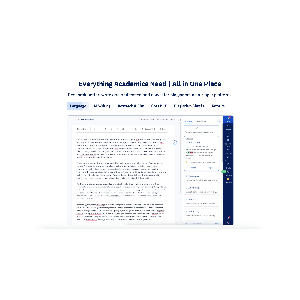 Paperpal – AI Academic Writing Assistant