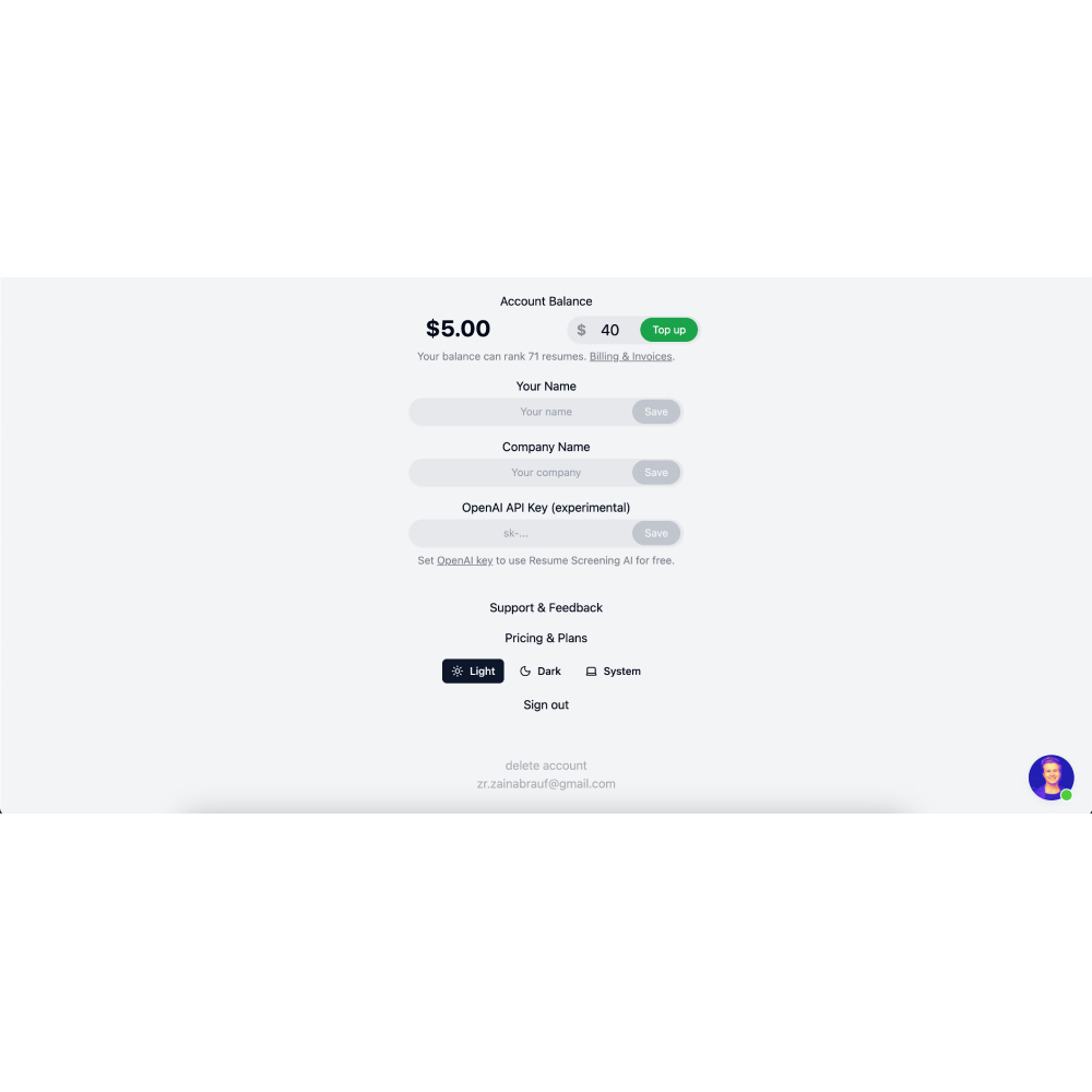 ResumeScreening.ai – AI-Powered Resume Screening & Candidate Ranking