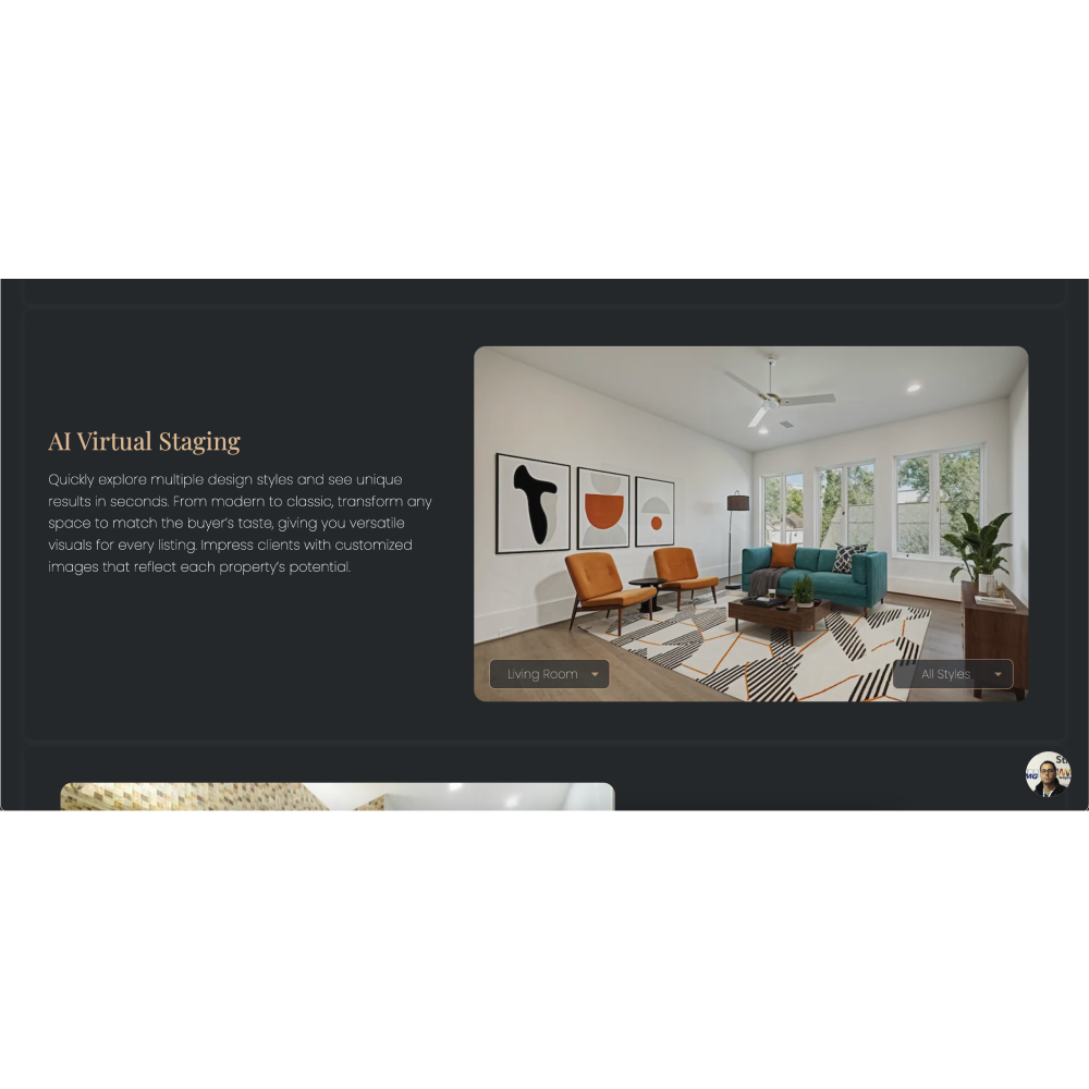 Stager AI – AI-Powered Real Estate Photo Editing & Virtual Staging Tool